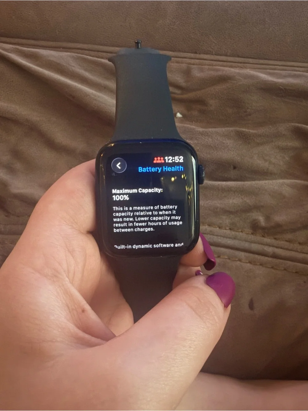 N/A apple watch